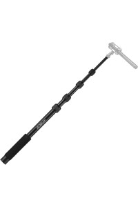 Microphone Boom Arm 5-Section Extendable Mic Arm Carbon Fiber Boom Pole for Microphones