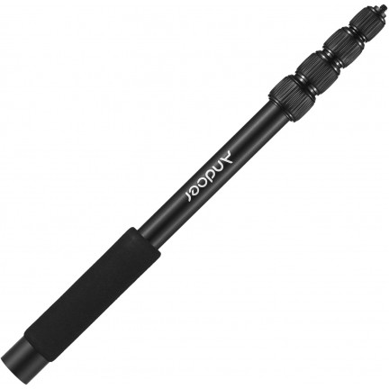 Microphone Boom Arm 5-Section Extendable Mic Arm Carbon Fiber Boom Pole for Microphones