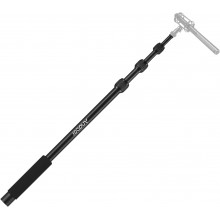 Microphone Boom Arm 4-Section Extendable Mic Arm Carbon Fiber Boom Pole for Microphones