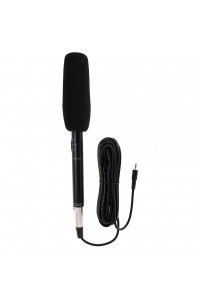 Interview Microphone Corded Recording Amplifier Mini Portable Camera Microphone
