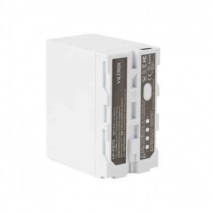 VILTROX NP-F970 Battery 6600mah with USB-C Charging Port