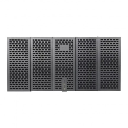 Foldable Microphone Reflection Filter 5 Doors Plastic Mic Sound Isolation Shield Acoustic