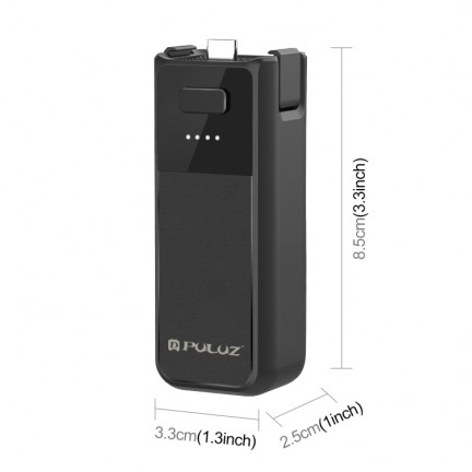 Battery Grip For DJI Osmo Pocket 3 High-Capacity 2800mAh