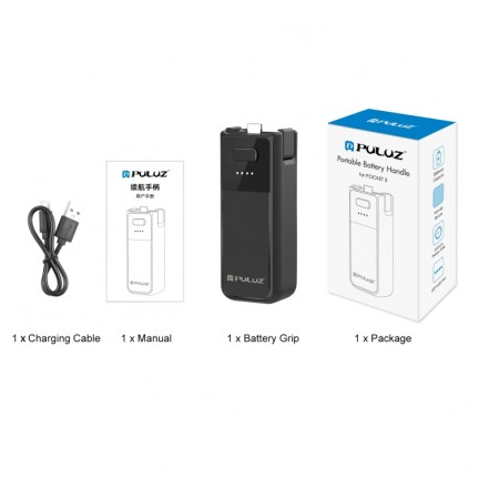 Battery Grip For DJI Osmo Pocket 3 High-Capacity 2800mAh