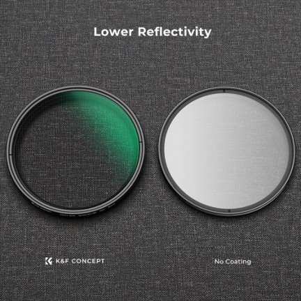 K&F Concept Nano-C Series 4 to 8-Point Variable Star Filter 62mm