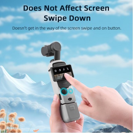 Silicone Protective Case Cover Sleeve For DJI OSMO Pocket 3 (Grey)