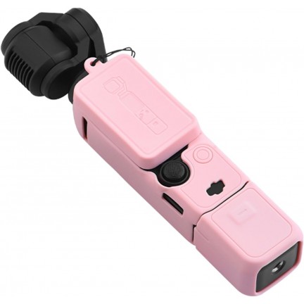 Silicone Protective Case Cover Sleeve For DJI OSMO Pocket 3 (Pink)