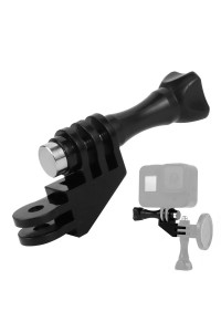 90Degree Direction Adapter Elbow Mount with Thumb Screw for GoPro Hero 13/12/11/10/9/8/7 DJI Action Camera