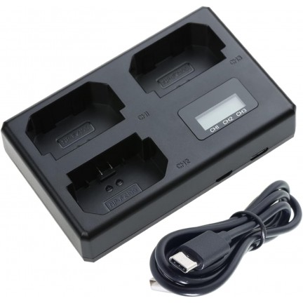 Triple Charger for Sony NP-FZ100 Battery