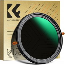 K&F Concept Nano-D Variable ND2-32 & CPL MC Filter 77mm