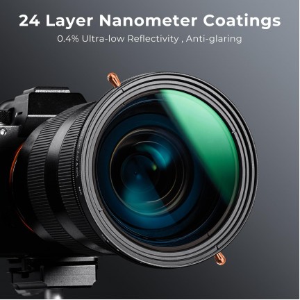 K&F Concept Nano-D Variable ND2-32 & CPL MC Filter 77mm