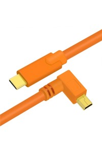 USB-C to Mini B 5 Pin High Speed Tethering Cable 5M