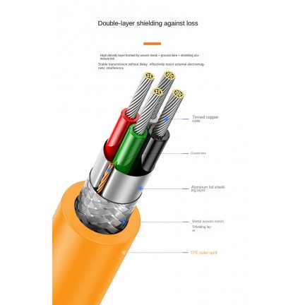 USB-C to Mini B 5 Pin High Speed Tethering Cable 5M