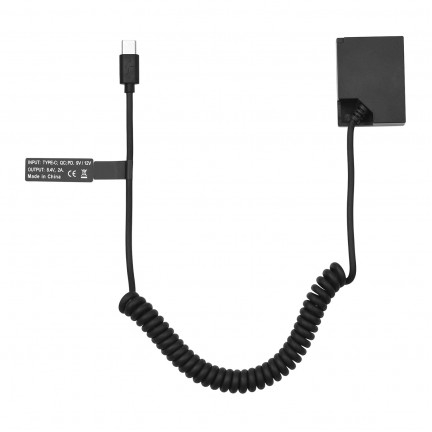 USB-C to NP-W126 Dummy Battery Cable