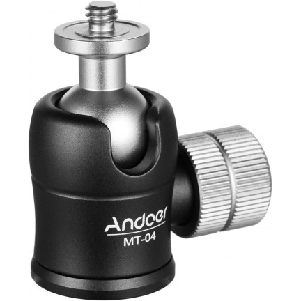 MT-04 Mini Ball Head Camera Tripod Monopd Mount