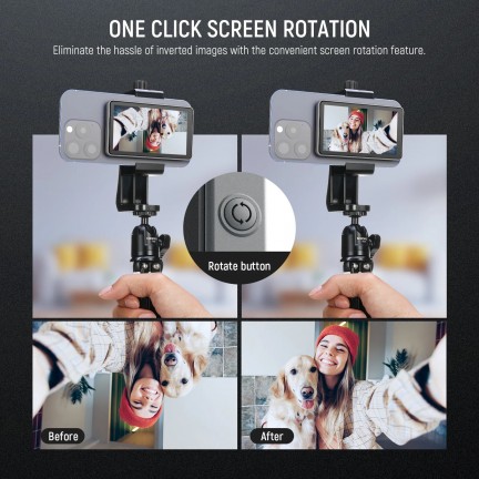 NEEWER BASICS F4B 4" Magnetic Phone Vlog Selfie Monitor Screen