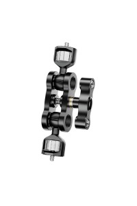 Aluminum Alloy Ball Head Bracket with 1/4" Screw Mount Arm Holder