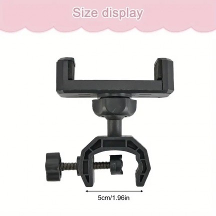 Universal 360° Rotating Microphone Stand Adjustable Phone Holder