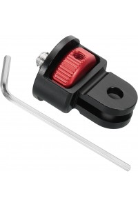 Aluminum Tripod Mount Adapter 360° Adjustment 1/4" Screw Conversion Adapter