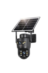 SOLAR CAMERA LS-CS5-4G-SA 8MP 4K Dual Lens 4G PTZ Camera Outdoor