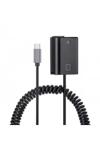 USB-C to Sony NP-FW50 Regulated Dummy Battery Cable