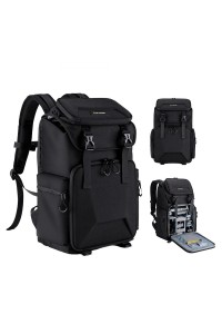 K&F Concept Camera Backpack Bag 15.6" with Laptop Compartment for DSLR/SLR Mirrorless Camera Backpack 25L Nature Wander 03