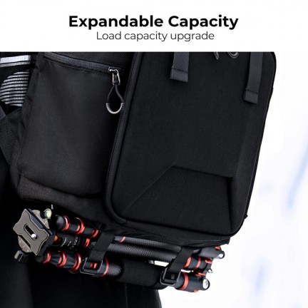 K&F Concept Camera Backpack Bag 15.6" with Laptop Compartment for DSLR/SLR Mirrorless Camera Backpack 25L Nature Wander 03
