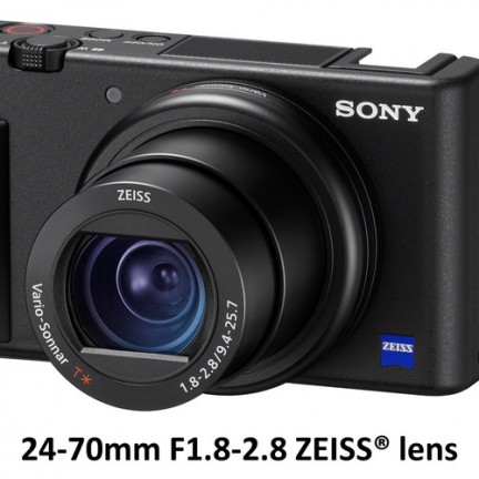 Sony ZV-1A in-Built Microphone 4K Vlogging Digital Camera Black
