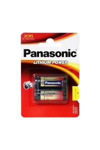 Panasonic 2CR5 6V 1.4Ah Lithium Battery
