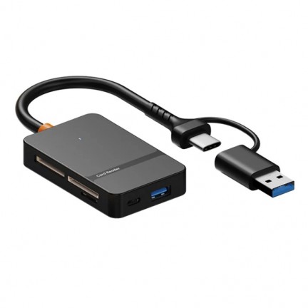 8in1 ADS-316 Type-C+USB Multi-function Card Reader