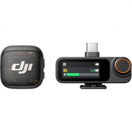 DJI Mic 3 Compact Wireless Microphone System/Recorder for Camera & Smartphone