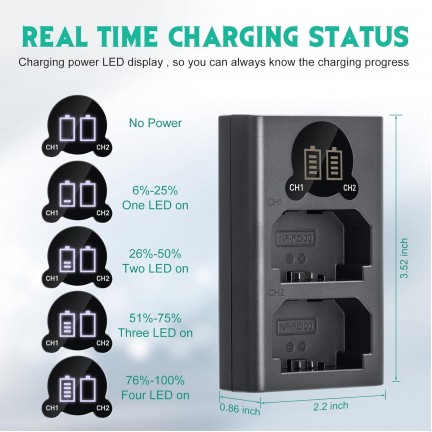 SmallRig NP-FZ100 Camera Battery Charger
