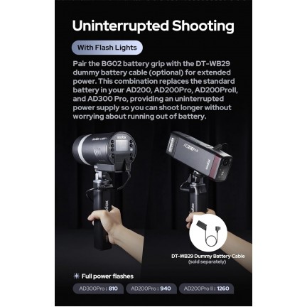 Godox BG02 Battery Grip