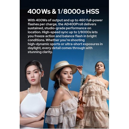 Godox AD400Pro II All-in-One Outdoor Flash