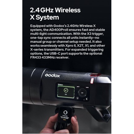 Godox AD400Pro II All-in-One Outdoor Flash