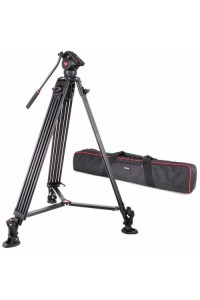 VILTROX VX-18M Heavy-Duty Video Tripod with VT-01 Fluid Head