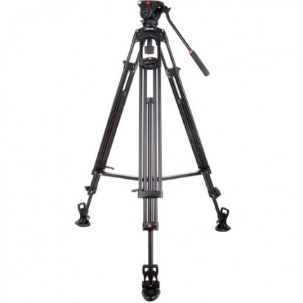 VILTROX VX-18M Heavy-Duty Video Tripod with VT-01 Fluid Head
