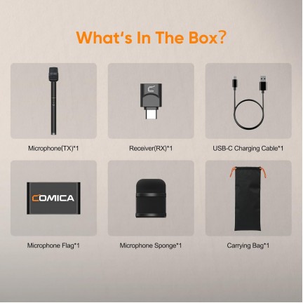 COMICA Audio Revo S Wireless Cardioid Condenser With USB-C Plug