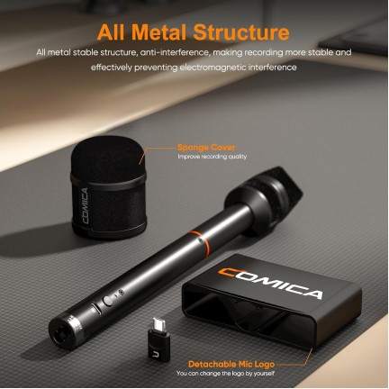 COMICA Audio Revo S Wireless Cardioid Condenser With USB-C Plug