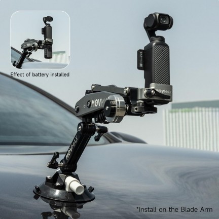MOVMAX Blade-Arm Hoop Connector for DJI Pocket 3