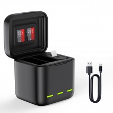 TELESIN Retractable Charging Box for GoPro Hero 13