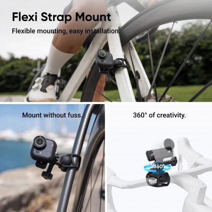 Insta360 GO Ultra Premium Cycling Bundle (Midnight Black)