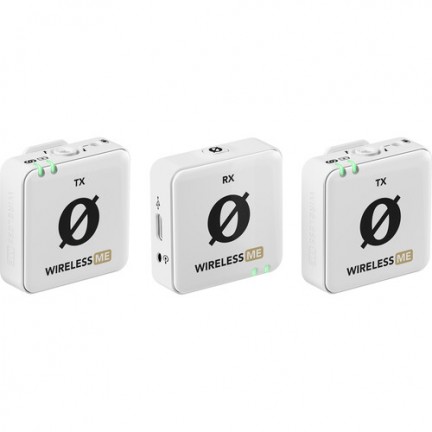 RODE Wireless ME Dual Compact Digital Wireless Microphone System (White)