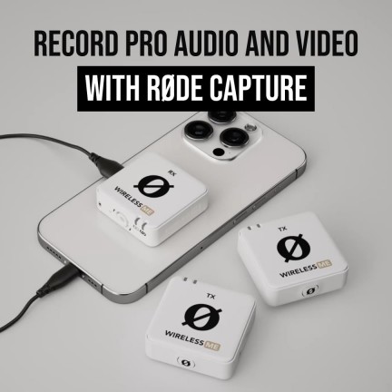 RODE Wireless ME Dual Compact Digital Wireless Microphone System (White)