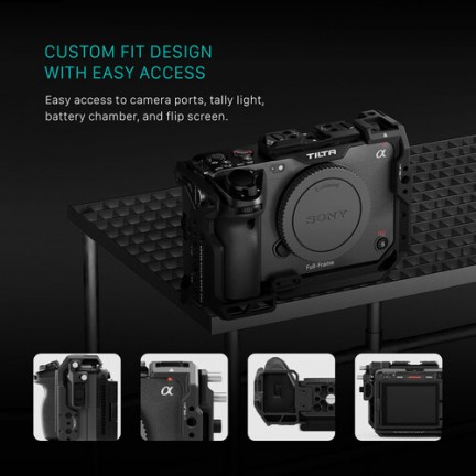 Tilta Camera Cage Basic Kit V2 for Sony FX3 & FX30 (Black)