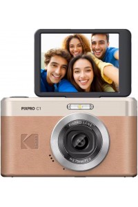 Kodak Pixpro C1 13MP FHD 1080P Digital Camera Brown