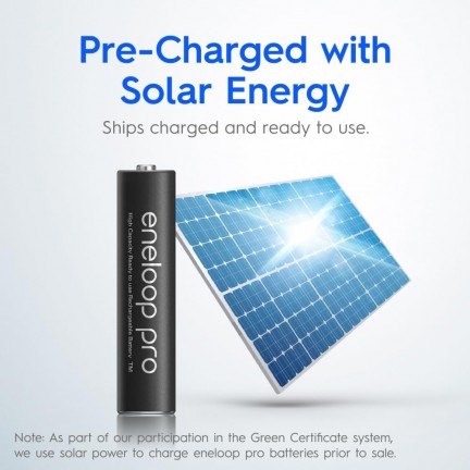 Panasonic eneloop PRO AAA Rechargable Batteries 950mAh