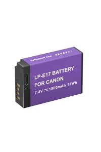 LP-E17 for CANON Rechargeable Battery with USB-C Input