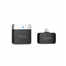 BOYA BY-M1LV-D 2.4GHz Wireless Microphone System(Iphone)