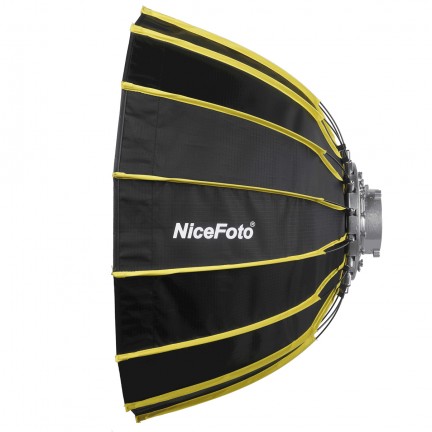 NiceFoto LED-Φ60g Quick Set-up Parabolic Softbox With Grid 60cm